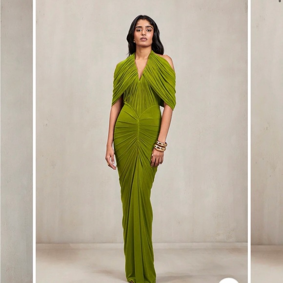 Deme By Gabriella Dresses & Skirts - Deme by Gabriella Elegant Green Evening Gown